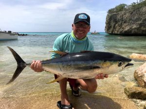 2 Tuna curacao fishing